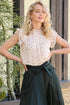 Heidi Chiffon  Top - Funfetti Print